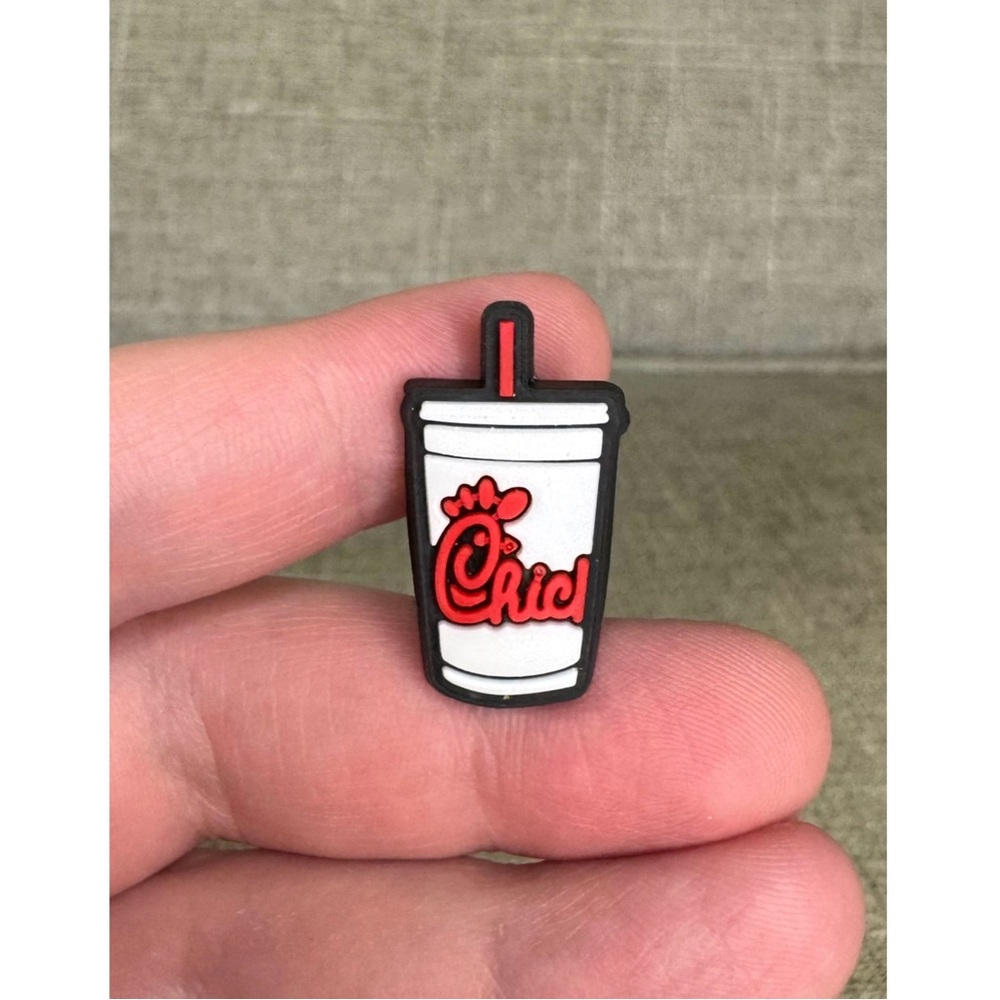 Chicken Drink Cup Croc Accessory